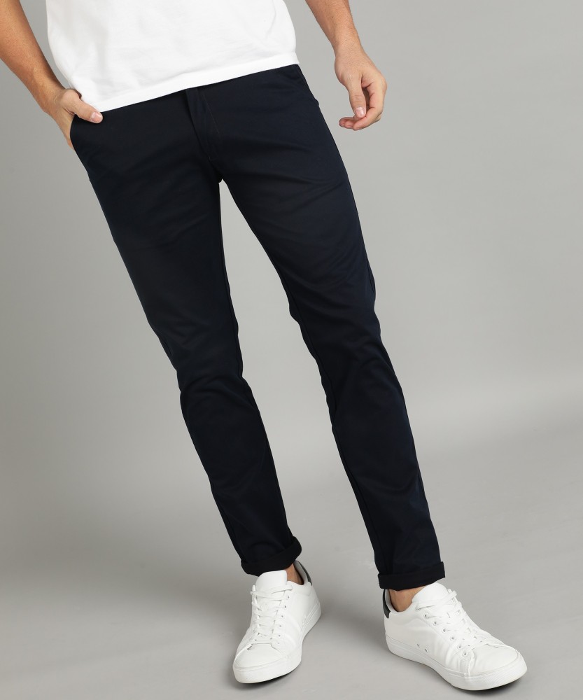 Urbano Fashion Slim Fit Men Dark Blue Trousers  Buy Dark Blue Urbano  Fashion Slim Fit Men Dark Blue Trousers Online at Best Prices in India   Flipkartcom