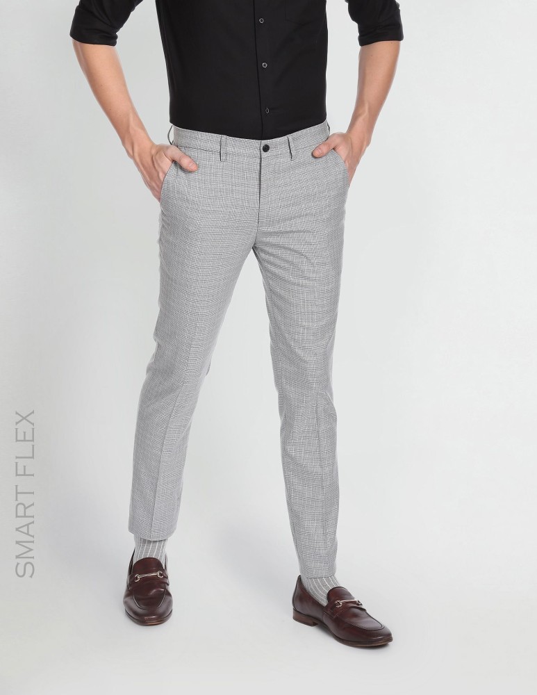 Buy Arrow Newyork Elasticated Waist Formal Trousers  NNNOWcom