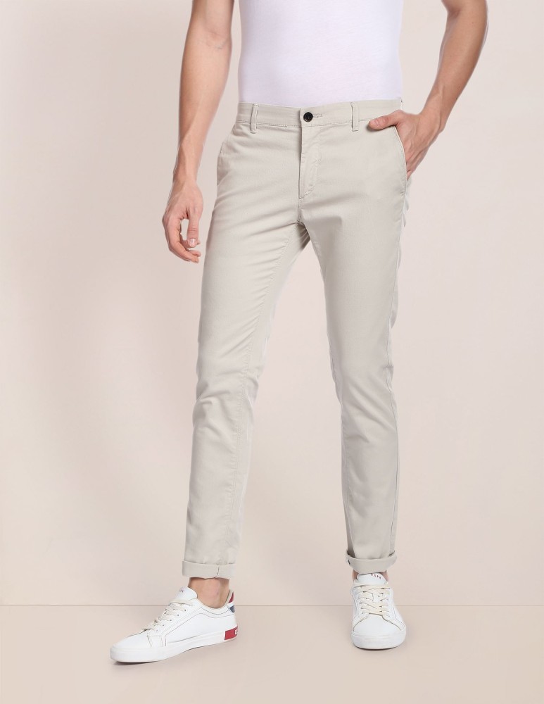 Buy US Polo Assn Men Green Solid Slim fit Regular trousers Online at Low  Prices in India  Paytmmallcom