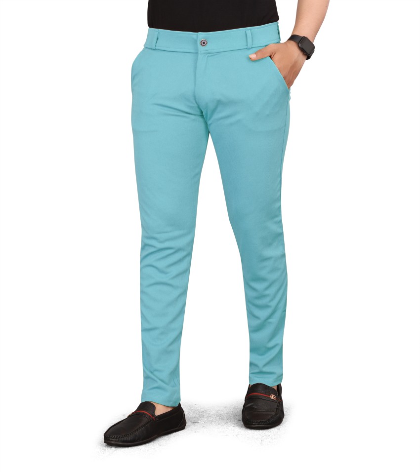 PARK AVENUE Slim Fit Men Blue Trousers  Buy PARK AVENUE Slim Fit Men Blue  Trousers Online at Best Prices in India  Flipkartcom