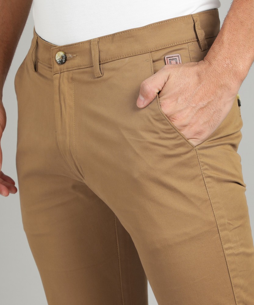 Buy Khaki Trousers  Pants for Men by ONLY VIMALAPPAREL Online  Ajiocom
