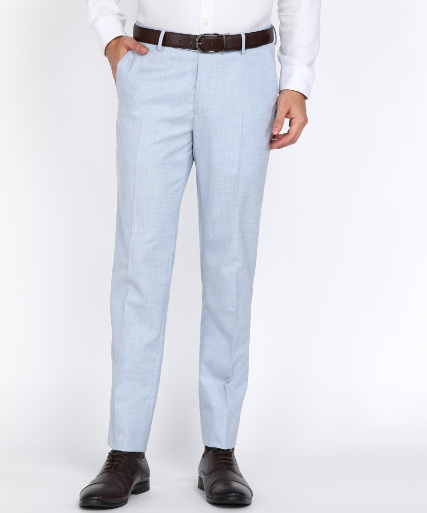Allegrace Slim Fit Men Blue Trousers  Buy Allegrace Slim Fit Men Blue  Trousers Online at Best Prices in India  Flipkartcom