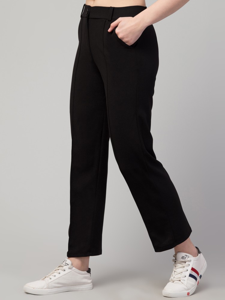 Buy Black Trousers  Pants for Women by KOTTY Online  Ajiocom