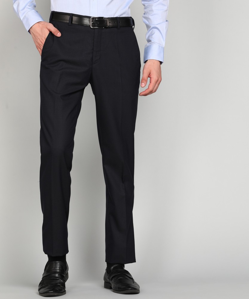 Buy Navy Blue Trousers  Pants for Men by NETPLAY Online  Ajiocom