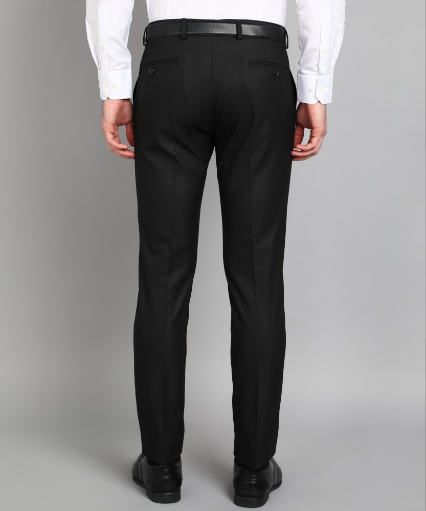 Buy BLACKBERRYS Mens Slim Fit Solid Formal Trousers  Shoppers Stop