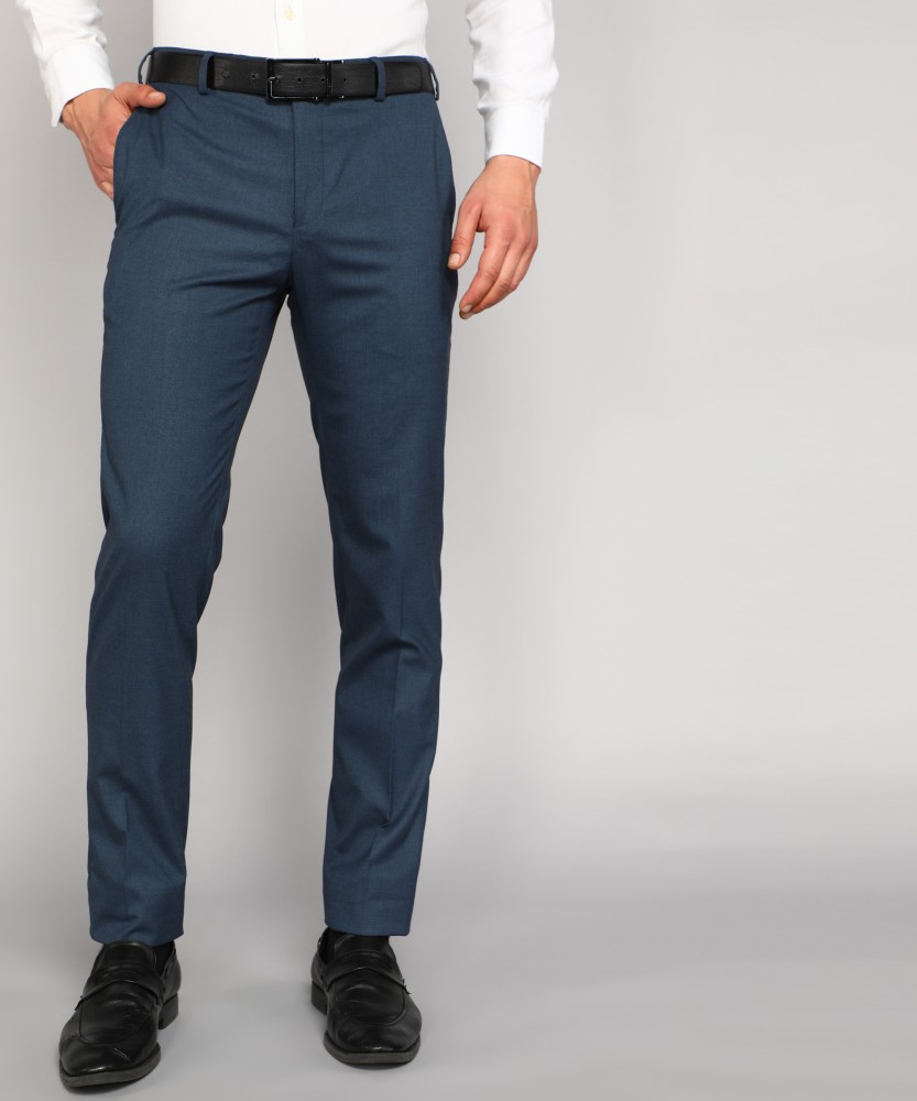 36 And 38 Blue Raymond Slim Fit Trouser
