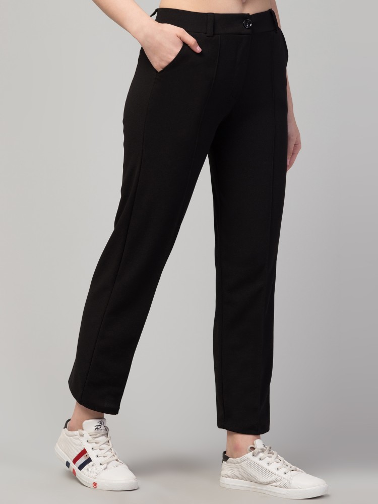 Black Trousers  Buy Black Trousers Online in India