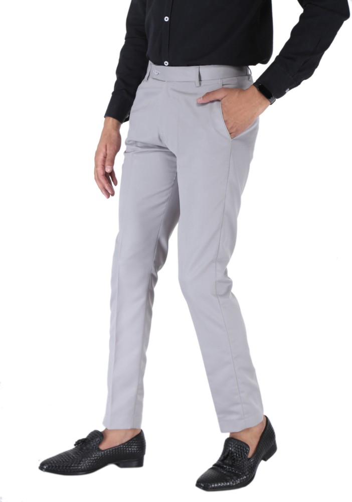 Grey Color Casual Pant For Mens