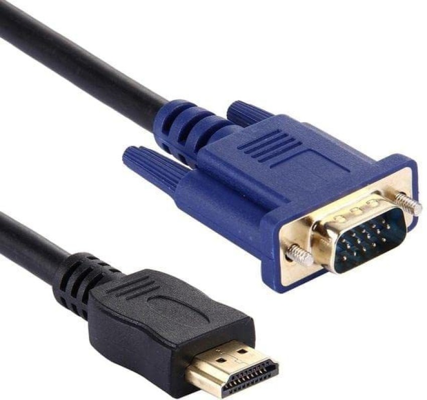 Cruelty chap Stilk VOOCME TV-out Cable HDMI to VGA Cable Converter, 6ft 1.5M 1080P HDMI Male  to VGA Male D-SUB 15 Pin - VOOCME : Flipkart.com