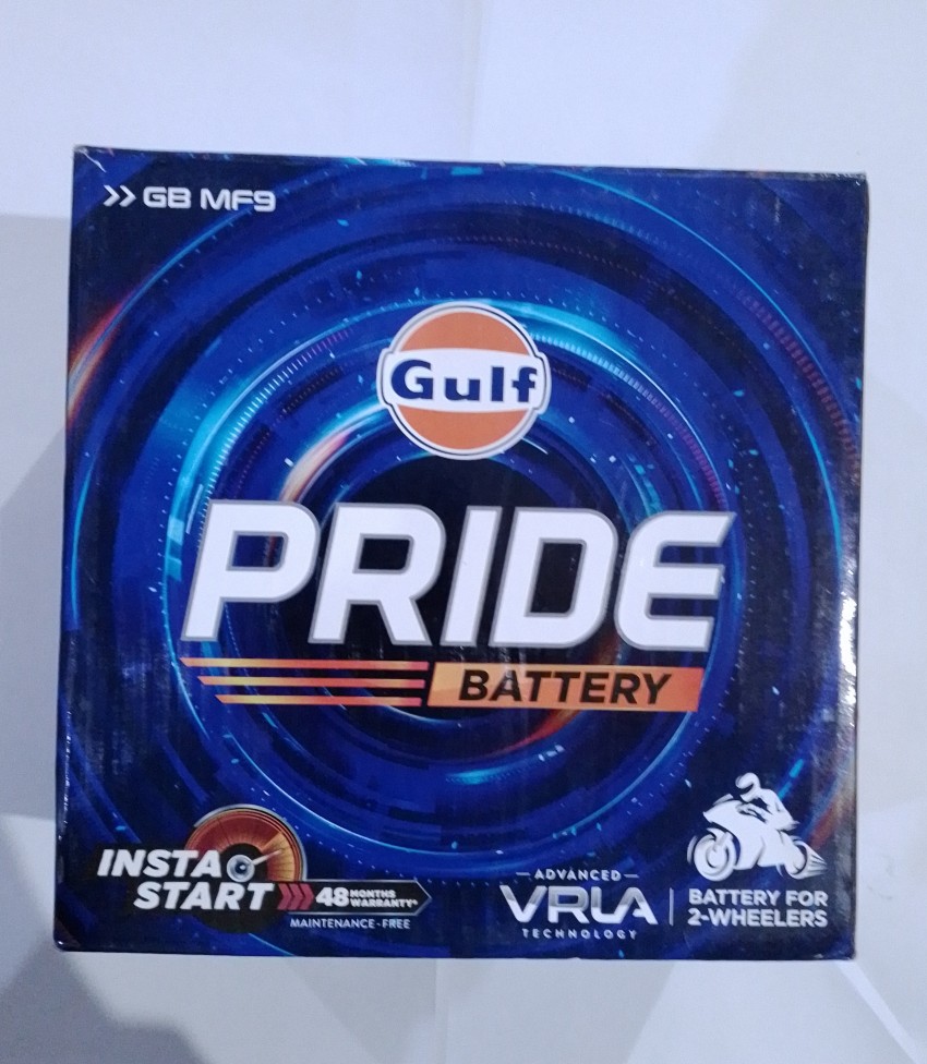 gulf battery price for bike