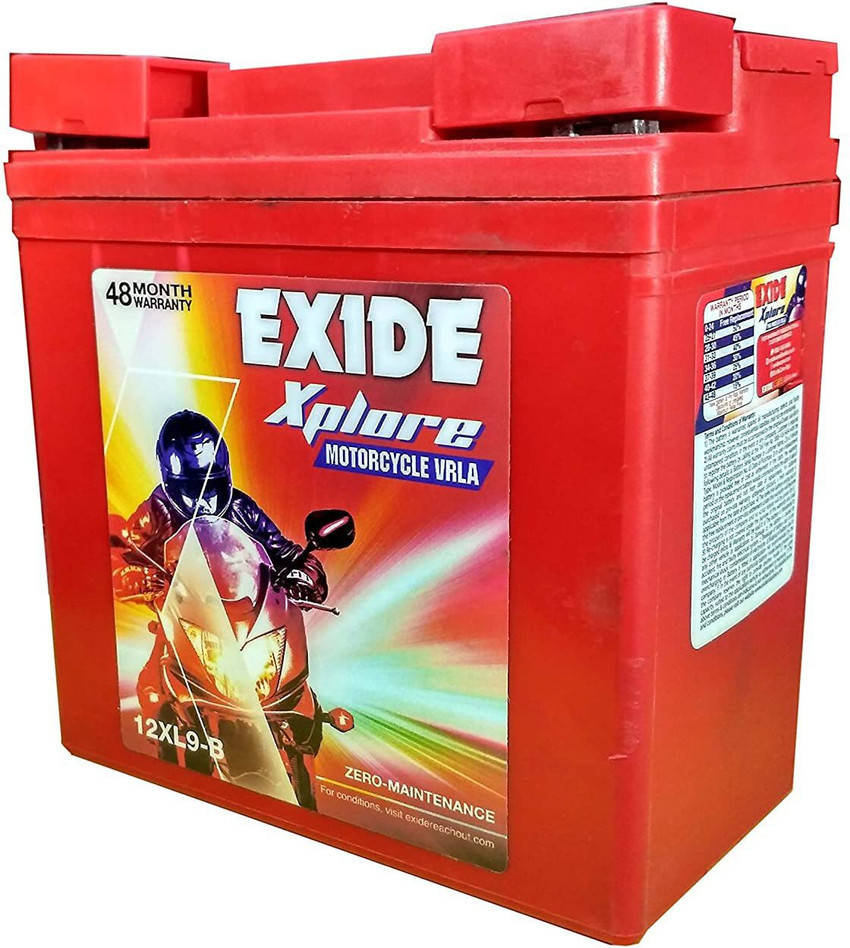 exide 5lb bike battery price