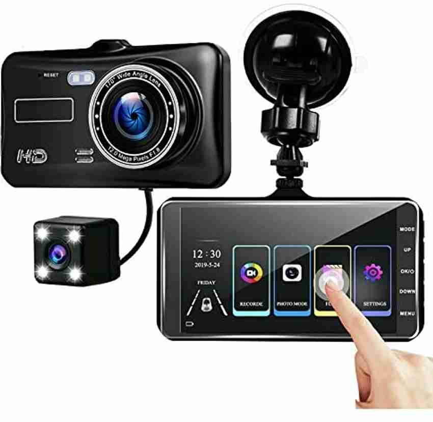 auto dash cam front and rear