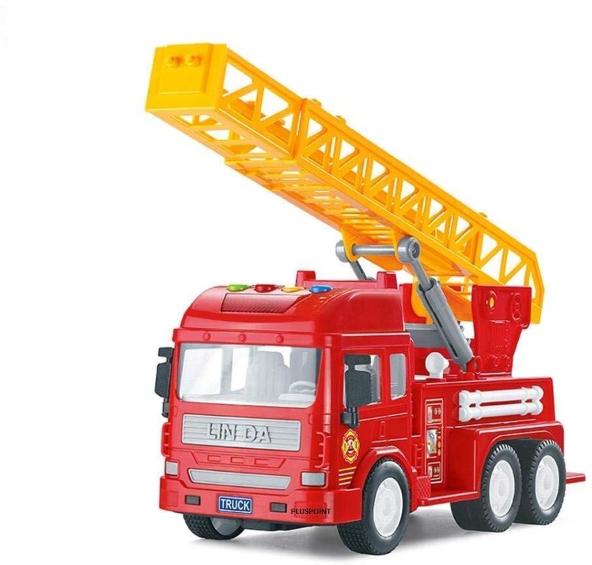 big plastic fire truck