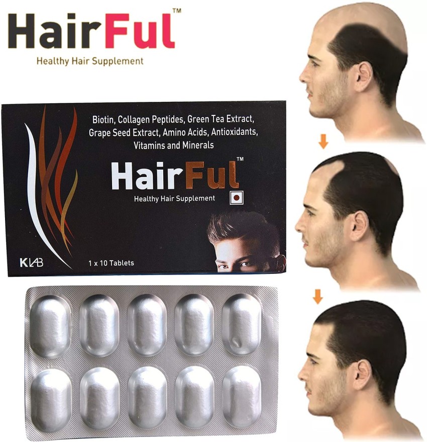 Hair Ful TABLETS, Packaging Size: 1X10