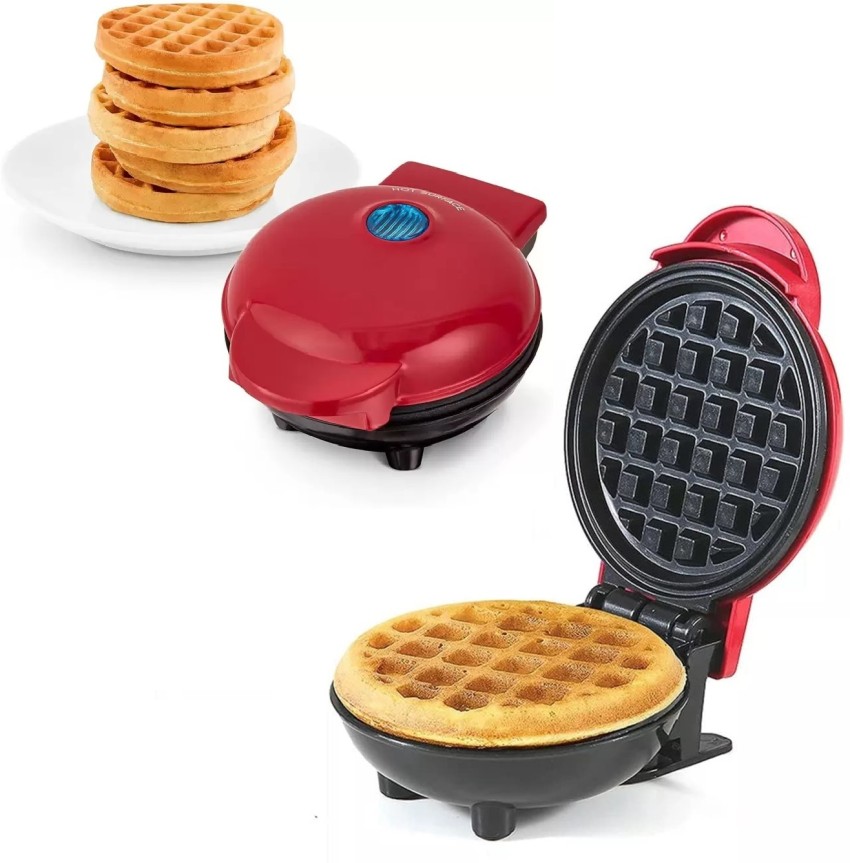 CREATION BAZAAR Portable Electric Non-Stick Waffle Iron , Round Waffle Maker  Grill Machine Waffle Maker Price in India - Buy CREATION BAZAAR Portable  Electric Non-Stick Waffle Iron , Round Waffle Maker Grill