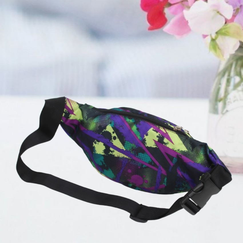 woodsky Waist Bags for Men Women, Shoulder and Chest Fanny Pack waist bags  black - Price in India
