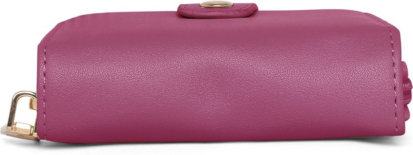 Caprese Women Pink Artificial Leather Wallet FUCHSIA PINK - Price in India