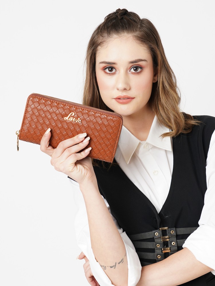 Buy Lavie Basic Brown Leather Wallet Party Fashion Lv Louis Wallet