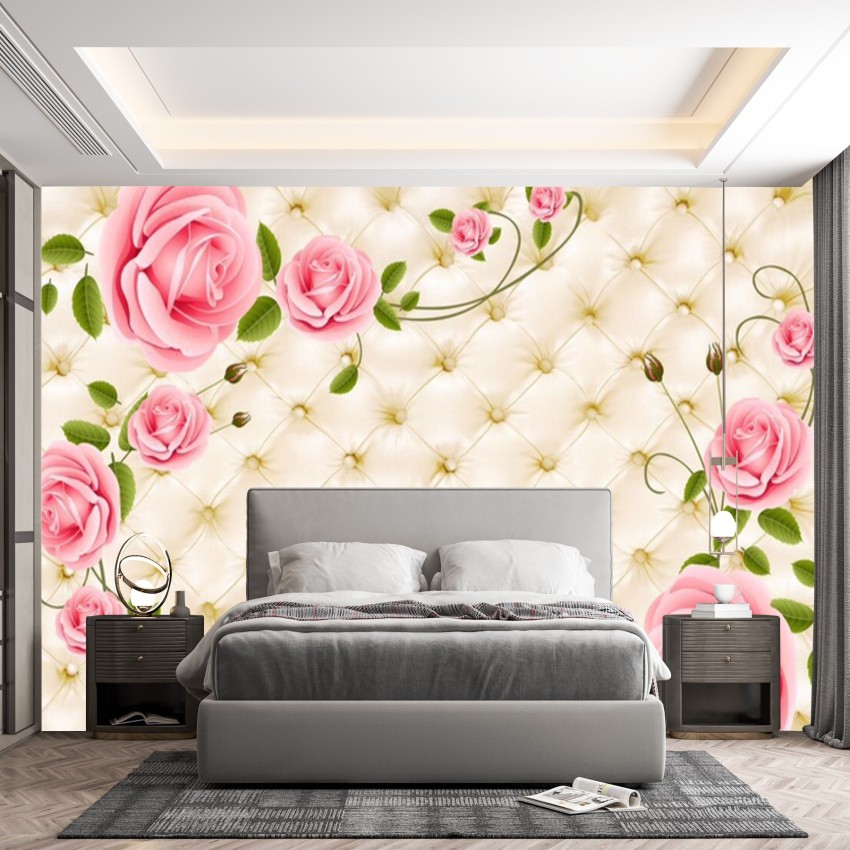 Wholesale Custom Photo Wallpaper Murals 3D Romantic Pink Flower Children  Princess Room Bedroom Wall Decoration Mural Wallpaper For Walls From  malibabacom