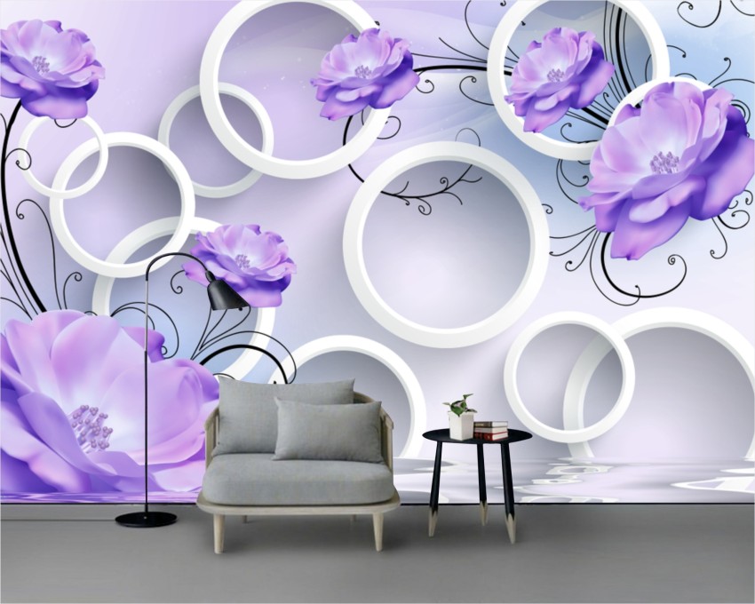 Wolpin Wall Stickers Wallpaper Bedroom Interior 45 x 500 cm Decoration  Love Design with Hearts Romantic DIY SelfAdhesive Pink  Amazonin Home  Improvement