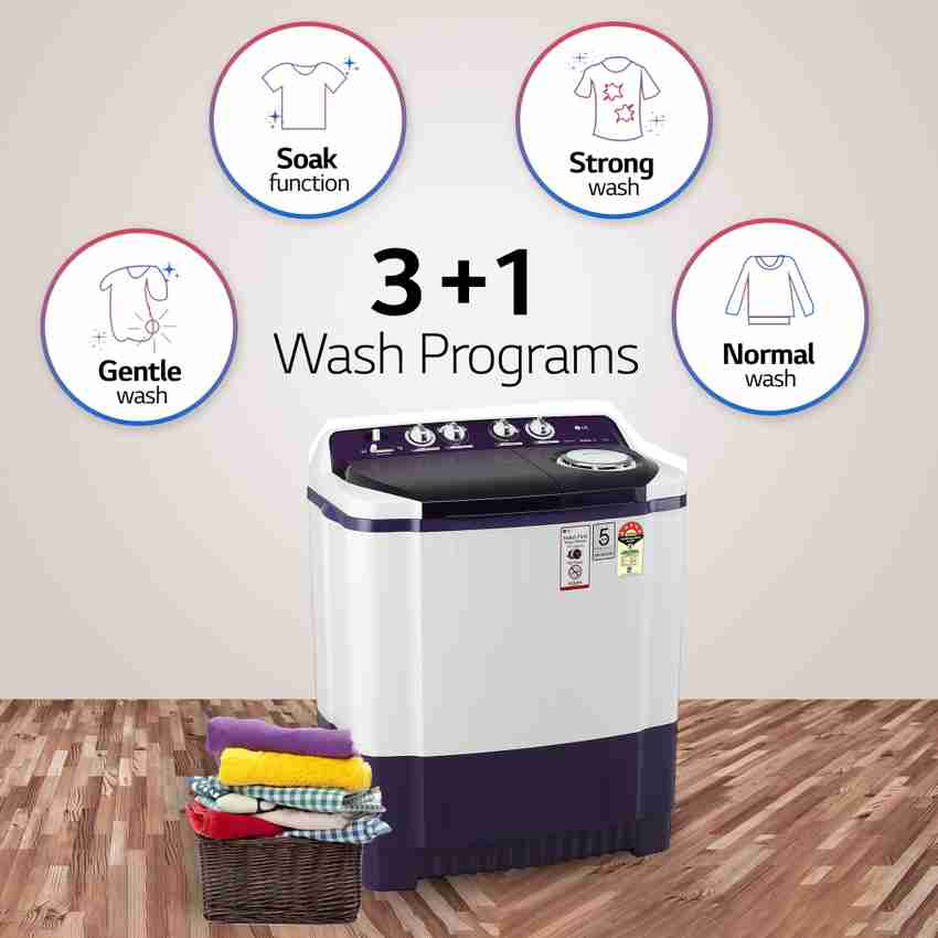 LG 10 Kg Star Semi Automatic Top Load Washing Machine, 42 OFF