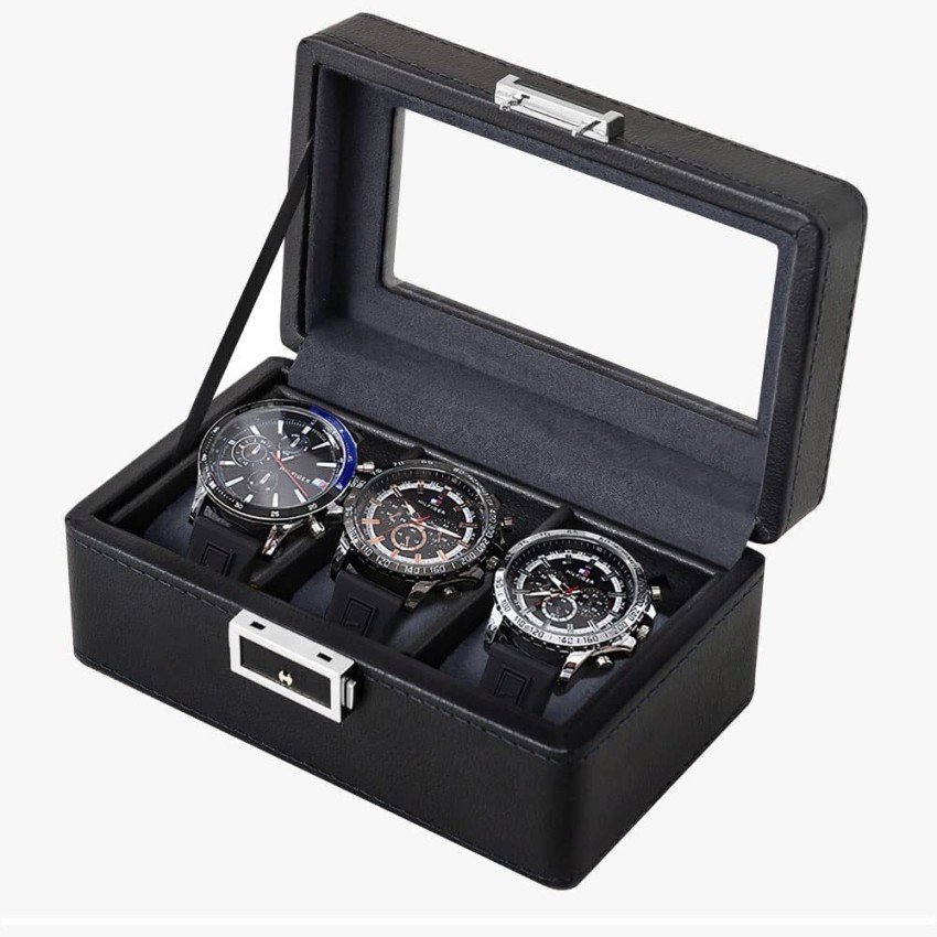 Watch Case - Gray PU watch case