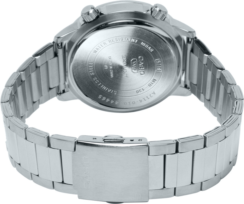 CASIO MTD-130D-1AVDF ENTICER MEN Analog Watch - For Men - Buy CASIO MTD-130D -1AVDF ENTICER MEN Analog Watch - For Men A2114 (MTD-130D-1AVDF) Online at  Best Prices in India | Flipkart.com