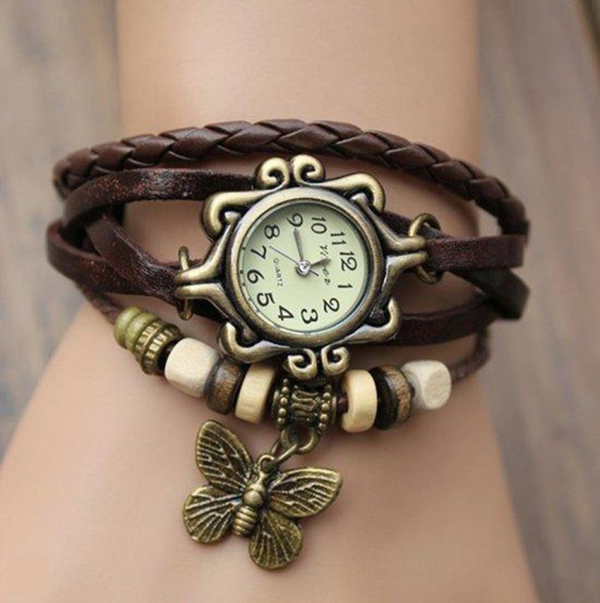 fcityin  Fancy Bracelet Rose Gold Women Watches Ladies Wristwatch For  Analog