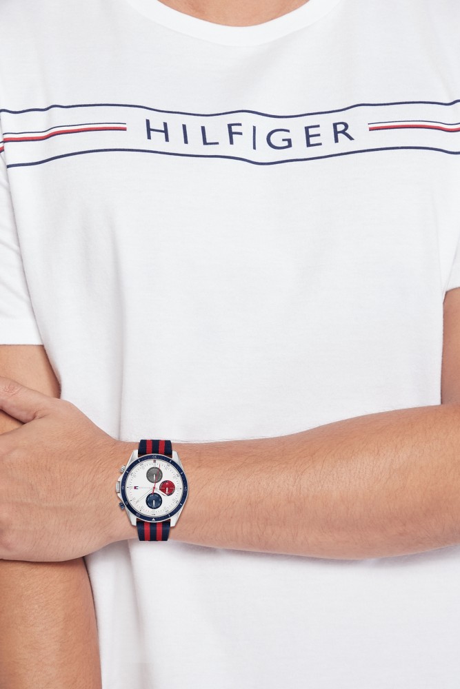 TOMMY HILFIGER Parker Analog Watch - For Men - Buy TOMMY HILFIGER Parker  Analog Watch - For Men TH1792035 Online at Best Prices in India