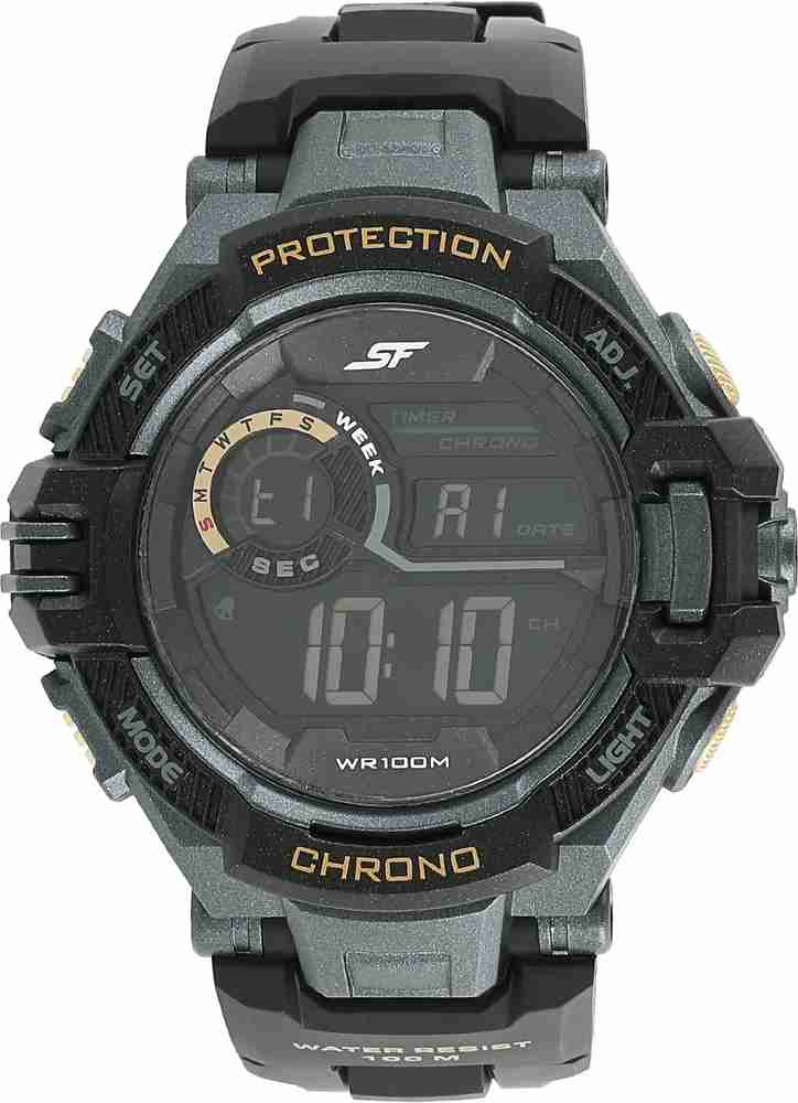Sonata Super Fibre 77075PP03 Digital Watch Time, 59 OFF