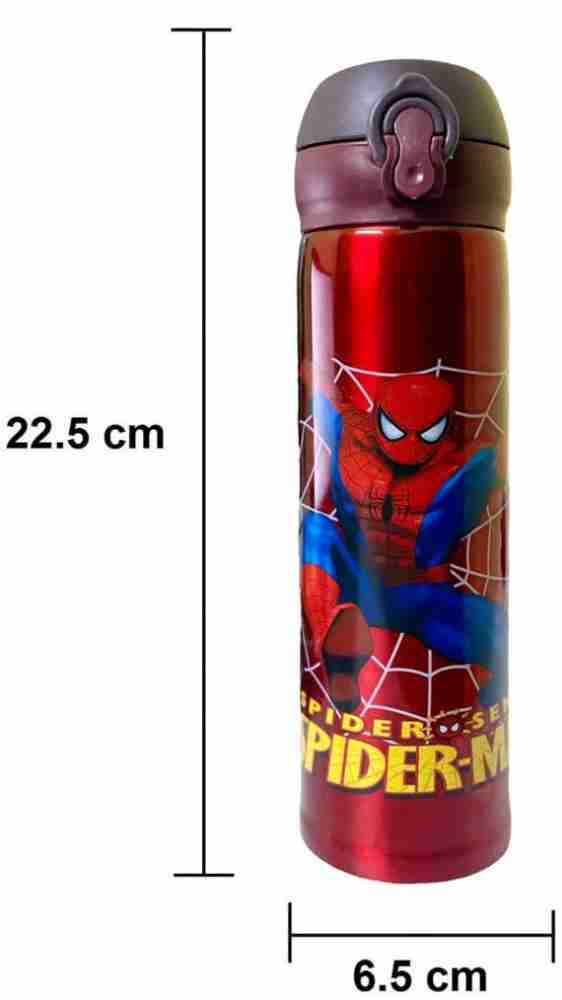 JELLIFY Spiderman Printed Stainless Steel BPA-Free Water Bottle for Kids  500 ml Water Bottle