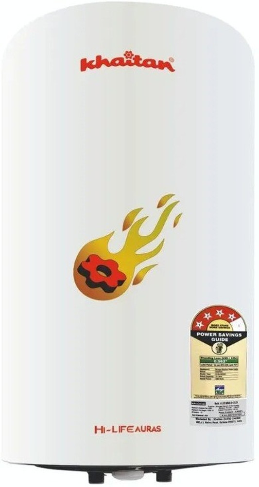 Khaitan 15 L Storage Water Geyser (Hi-Life Auras 15L Glassline Tank, Rust  Proof Body u0026 Free Installation Pipe u0026 Kit, Ivory) Price in India - Buy  Khaitan 15 L Storage Water Geyser (