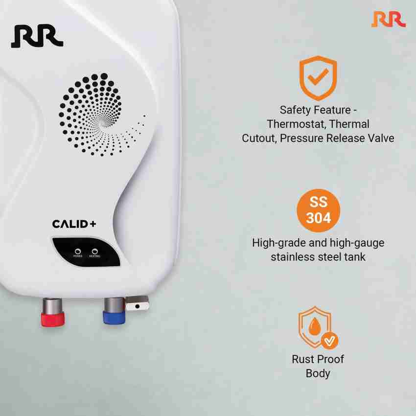 R R Calid Plus 3ltr, Instant Water Heater, 3000 W, Star, 60% OFF