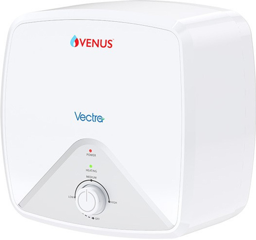 Venus 10 L Storage Water Geyser (Vectra 10VS Litre, Silver Sparkle) Price  in India - Buy Venus 10 L Storage Water Geyser (Vectra 10VS Litre, Silver  Sparkle) online at Flipkart.com