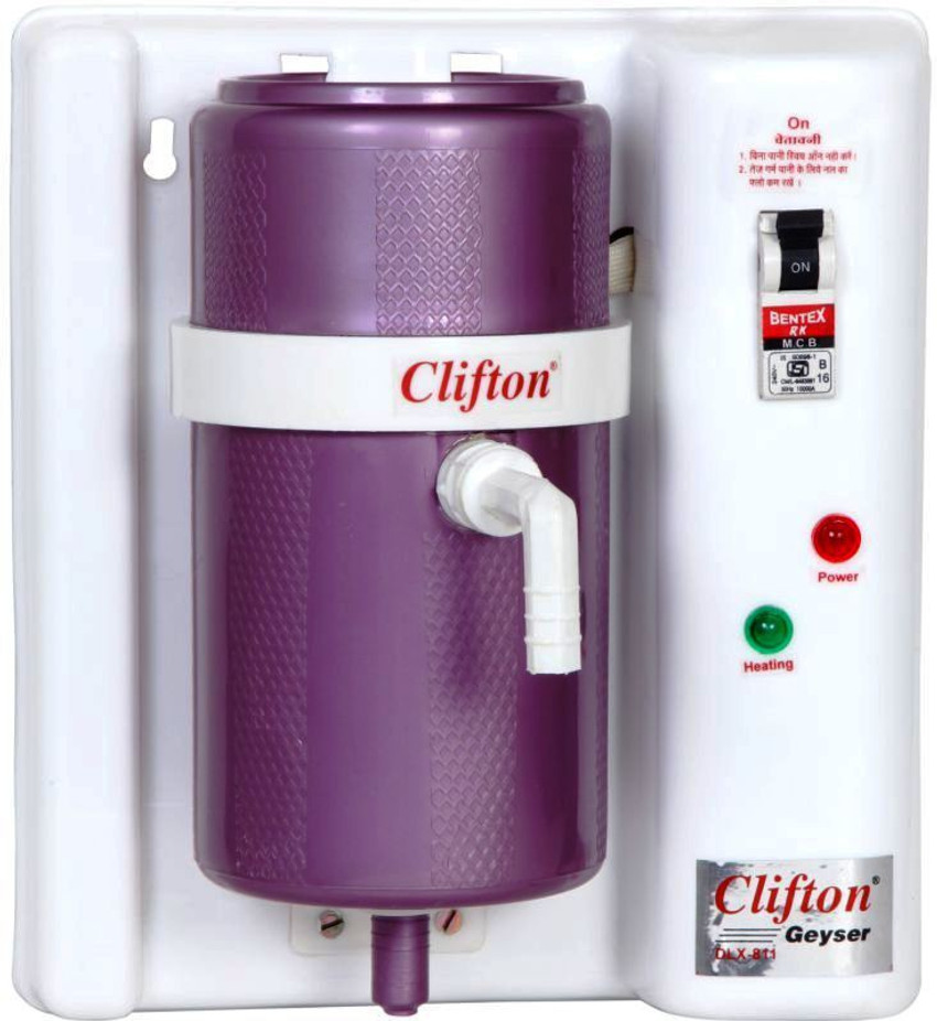 Clifton 1 L Instant Water Geyser (DLX M913- 2 YEARS REPLACEMENT GUARANTEE  MCB GEYSER, Blue, WHITE AND MAGENTA) Price in India - Buy Clifton 1 L  Instant Water Geyser (DLX M913- 2 YEARS REPLACEMENT GUARANTEE MCB GEYSER ...