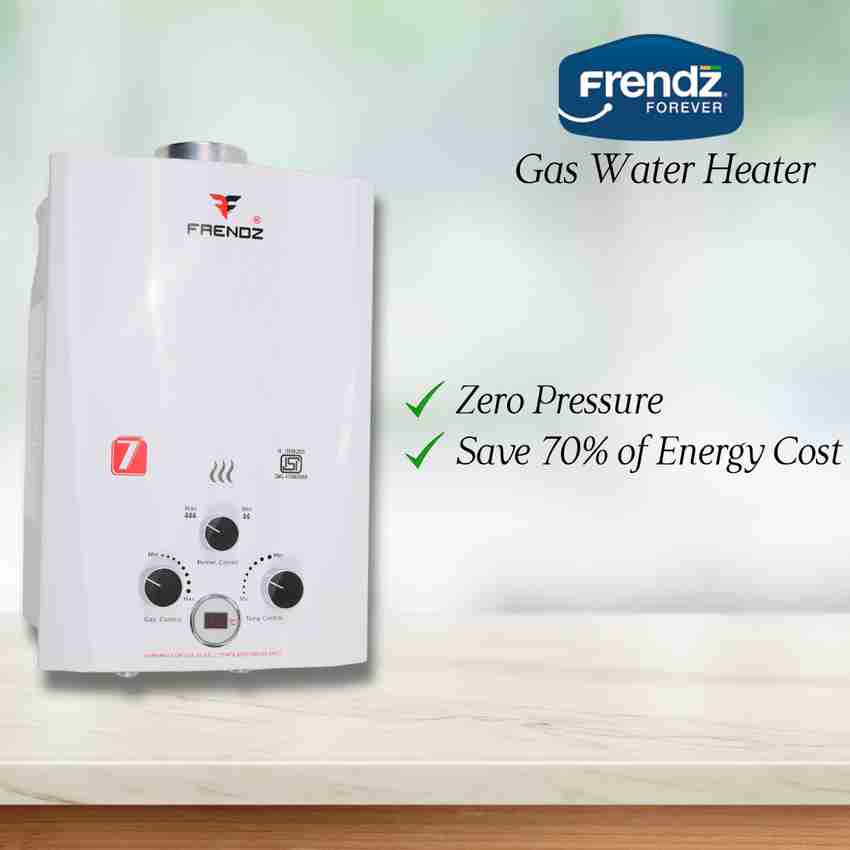 Frendz Forever 3.8 L Gas Water Geyser (GWH-111, White) Price in India - Buy  Frendz Forever 3.8 L Gas Water Geyser (GWH-111, White) online at Flipkart .com