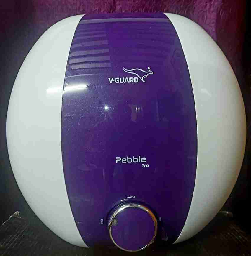 V-Guard 15 L Storage Water Geyser (Pebble Pro 15 Ltr BEE 5-star rating With  Energy-Saving Technology u0026 Rust- proof, White u0026 Violet) Price in India -  Buy V-Guard 15 L Storage Water Geyser (Pebble Pro 15 Ltr BEE 5-star rating  With Energy-Saving ...
