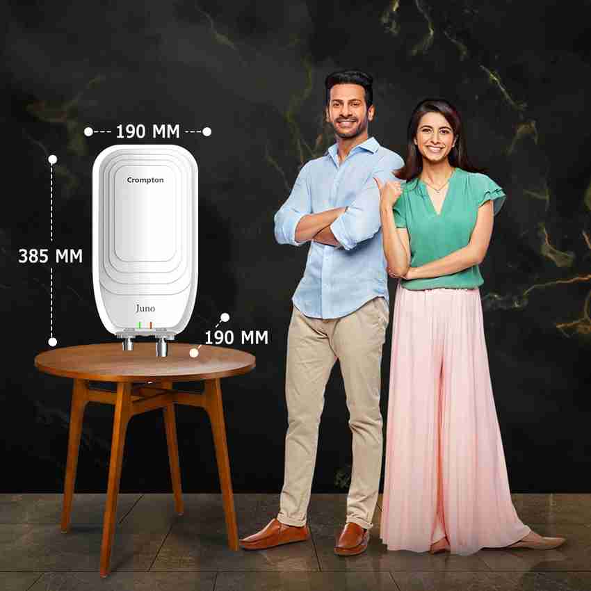 Crompton 3 L Instant Water Geyser (AIWH-3LJUNO3KW5Y, White) Price in India  - Buy Crompton 3 L Instant Water Geyser (AIWH-3LJUNO3KW5Y, White) online at  Flipkart.com