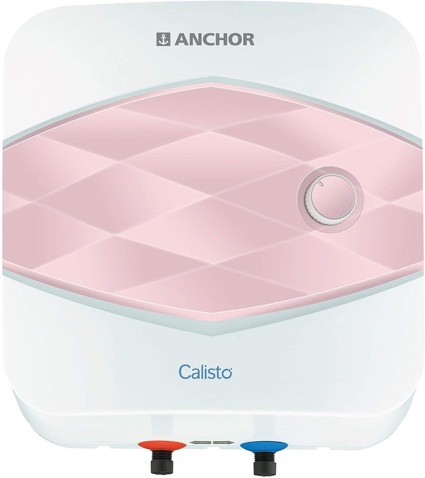 Anchor By Panasonic 15 L Storage Water Geyser (Calisto 25L Vertical Storage  Geyser with Glassline Inner Tank, WHITE-PINK) Price in India - Buy Anchor  By Panasonic 15 L Storage Water Geyser (Calisto