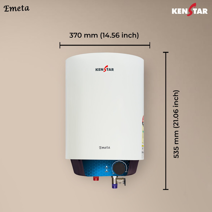 Kenstar 25 L Storage Water Geyser (Emeta, WHITE u0026 BLACK) Price in India -  Buy Kenstar 25 L Storage Water Geyser (Emeta, WHITE u0026 BLACK) online at  Flipkart.com