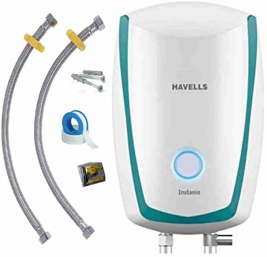 HAVELLS 3 L Instant Water Geyser (Instanio 3L, Color Changing LED  Indicator, ISI Mark, With Installation Kit Free, White) Price in India -  Buy HAVELLS 3 L Instant Water Geyser (Instanio 3L,