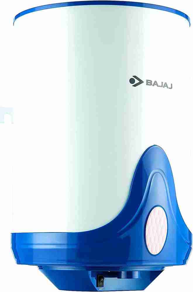 BAJAJ 10 L Storage Water Geyser (Soleiza 150889 With Enamel Coated Steel  Tank, White u0026 Sky Blue) Price in India - Buy BAJAJ 10 L Storage Water Geyser  (Soleiza 150889 With Enamel