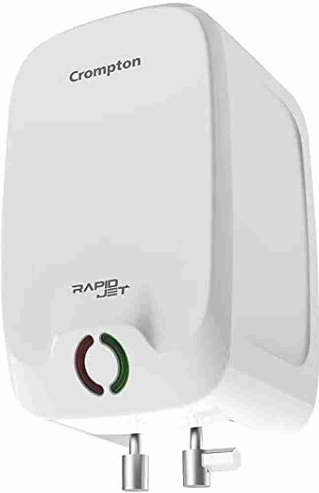 Crompton 3 L Instant Water Geyser (Rapid Jet 3L Instant Water Heater With  Free Installation Kit, White) Price in India - Buy Crompton 3 L Instant  Water Geyser (Rapid Jet 3L Instant