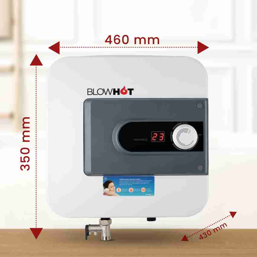 Blowhot 25 L Storage Water Geyser (Anti Rust Glass Line Tank, Digital  Display, Auto CUT-OFF 2000 Watt, Grey) Price in India - Buy Blowhot 25 L  Storage Water Geyser (Anti Rust Glass