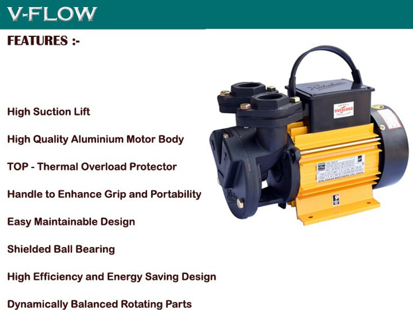 KIRLOSKAR BROTHERS LIMITED KIRLOSKAR V FLOW 0.5 HP Centrifugal Water Pump  Price in India - Buy KIRLOSKAR BROTHERS LIMITED KIRLOSKAR V FLOW 0.5 HP  Centrifugal Water Pump online at Flipkart.com