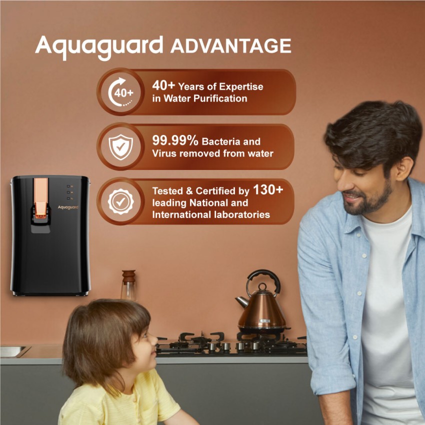 Buy Aquaguard Ritz RO+UV+MTDS+SS Water Purifier Online