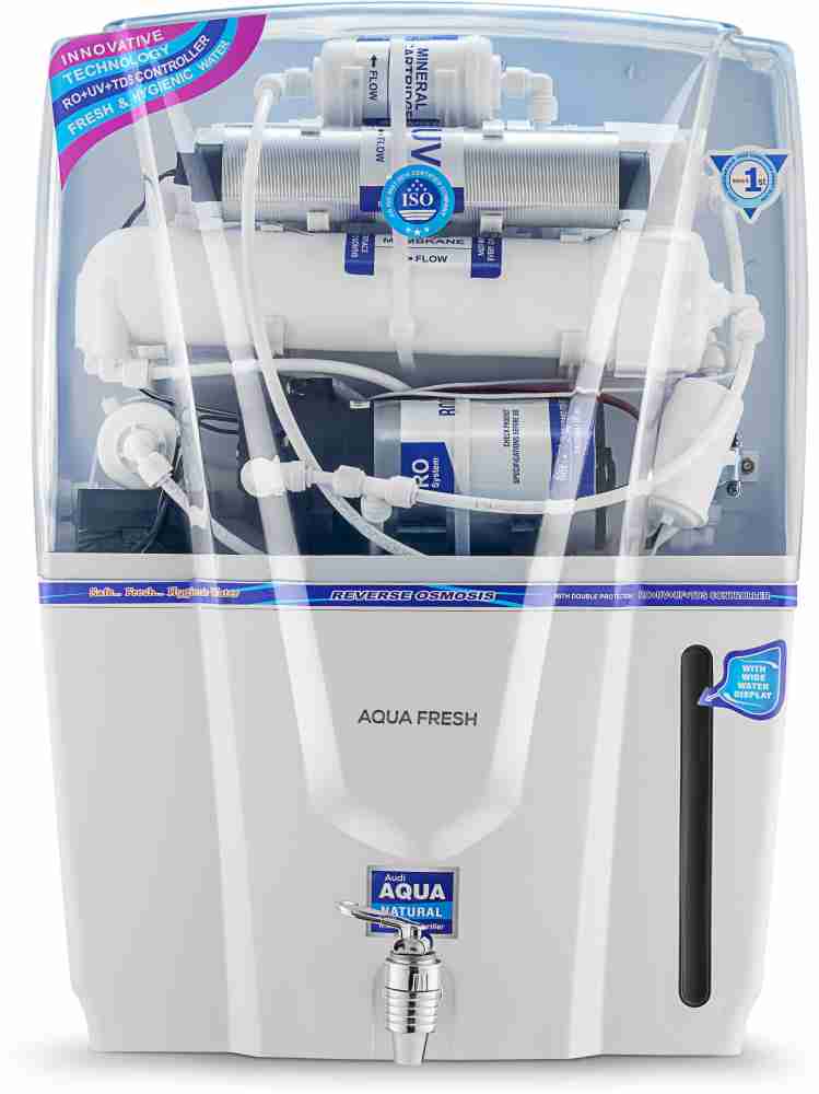 Aqua Fresh EPICAQUA+RO+UV+UF+TDSADJUSTER 15 L RO + UV + UF + ATDS Water  Purifier with Prefilter - Aqua Fresh 