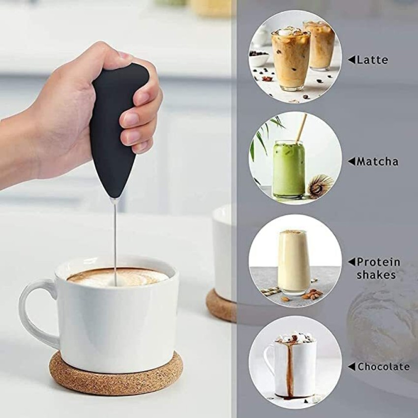 Buy Electric Hand Blender Milk Wand Mixer Frother for Latte Coffee Hot  Milk,Milk Frother for Coffee, Egg Beater, Hand Blender, Coffee  Beater(Green,Set of 1) Online - Get 56% Off