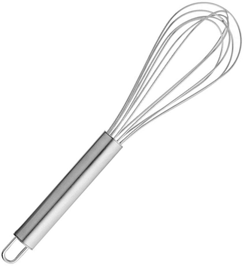 Stainless Steel Egg Beater Balloon Shape Wire Whisk Kitchen Cooking Tool -  20 cm