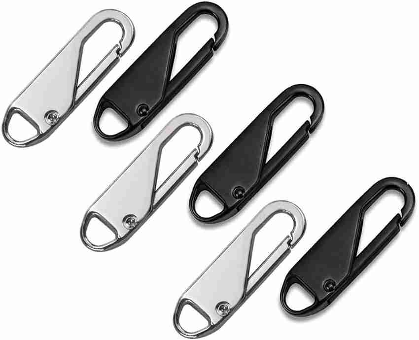 Detachable Pull Tabs Zip Slicer Pulls Metal Pull Locks Repair
